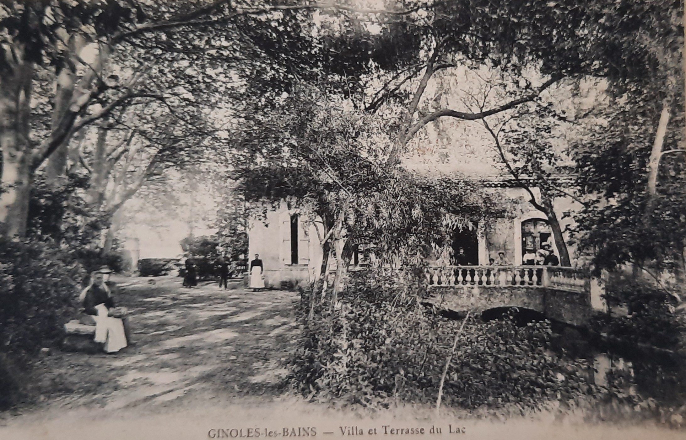 Ginoles villa terasse